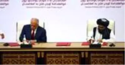 ABD ile Taliban, Afganistan'da barış sürecini başlatan anlaşmayı imzaladı