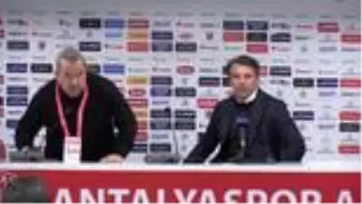 Fraport TAV Antalyaspor-Fenerbahçe maçının ardından - Tamer Tuna Fraport TAV Antalyaspor-Fenerbahçe maçının ardından - Tamer Tuna