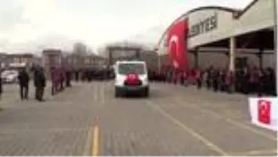 İdlib'de şehit olan Piyade Uzman Çavuş Yılmaz son yolculuğuna uğurlandı İdlib'de şehit olan Piyade Uzman Çavuş Yılmaz son yolculuğuna uğurlandı