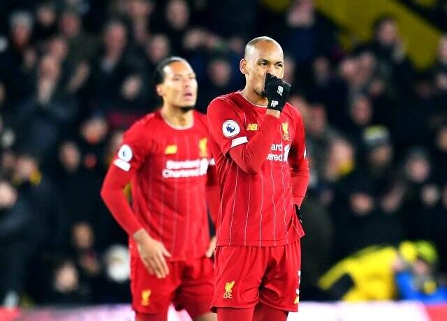 Liverpool, Watford'a 3-0 mağlup oldu ve 44 maçlık yenilmezlik serisi sona erdi