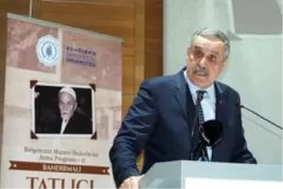 Tatlıcı Ali Öztaylan BANÜ'de anıldı Tatlıcı Ali Öztaylan BANÜ'de anıldı