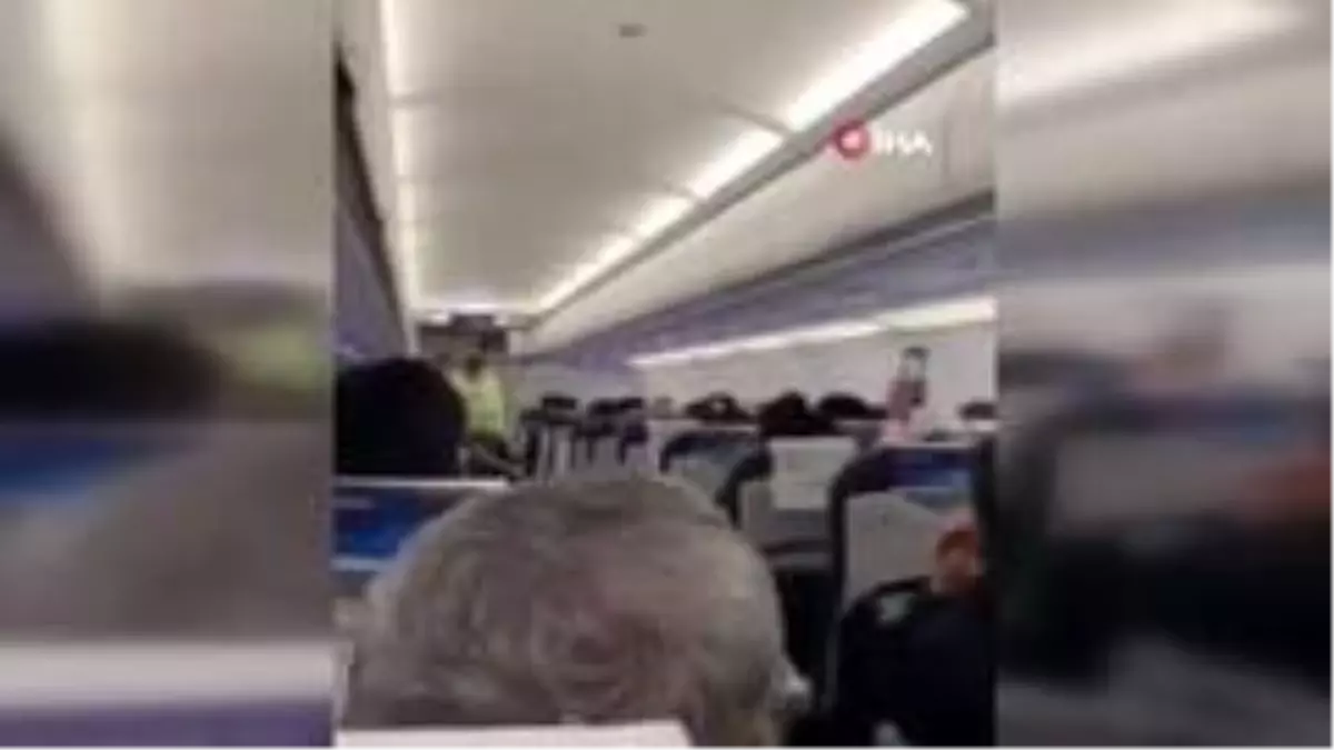 Uçuşa 30 dakikalık güvercin rötarı