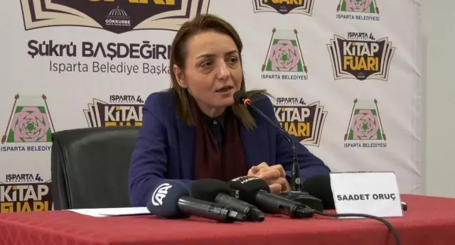 Cumhurbaşkanı Başdanışmanı Oruç Isparta Kitap Fuarı'na katıldı
