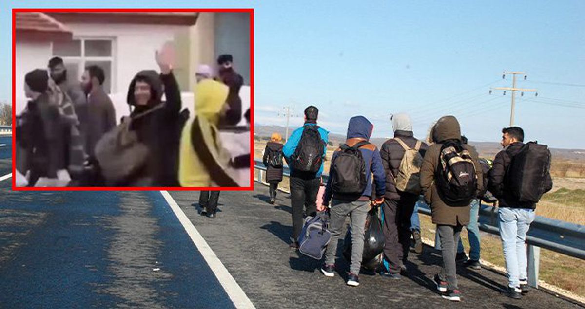 Sınırı geçen göçmenin 'Görüşürüz Türkiye, bir daha gelmem' sözlerine tepki: Nankörlük