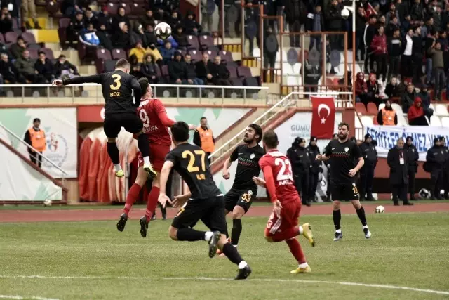TFF 2. Lig: Gümüşhanespor: 3 - Amed Sportif Faaliyetler: 2
