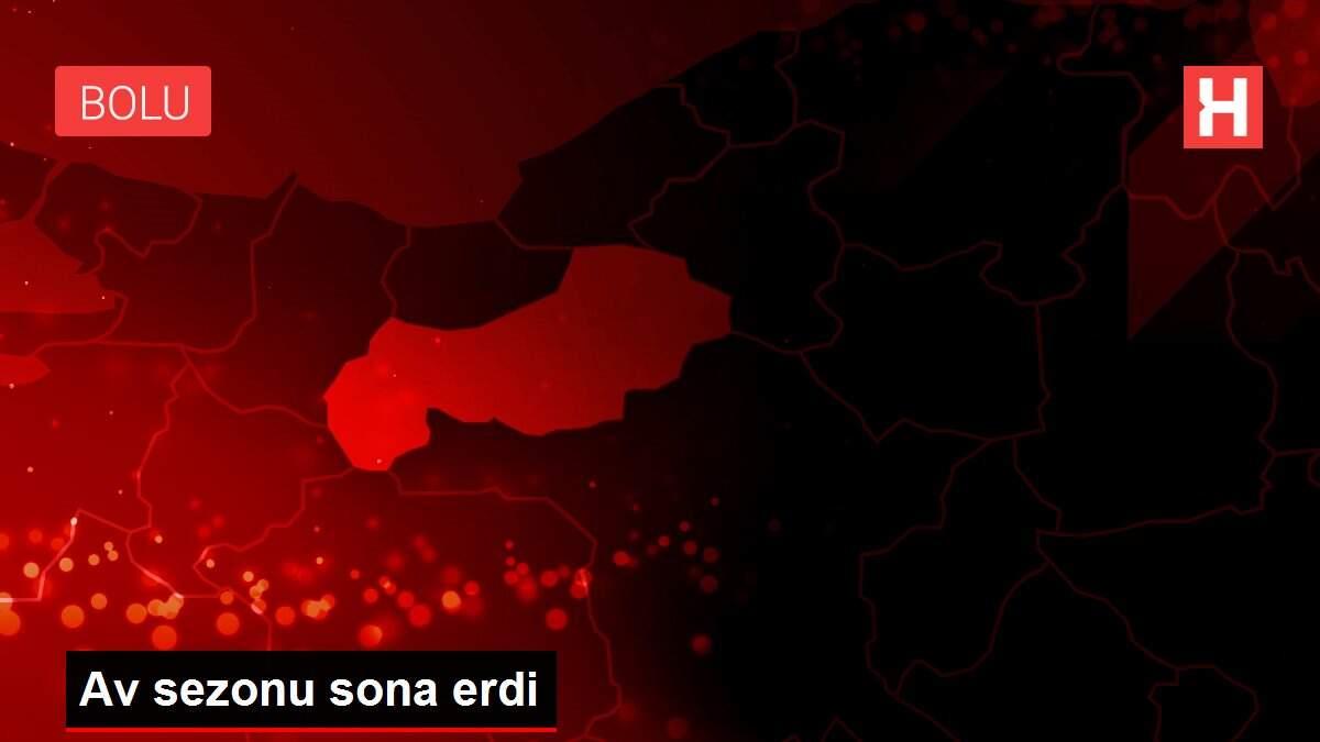 Av sezonu sona erdi