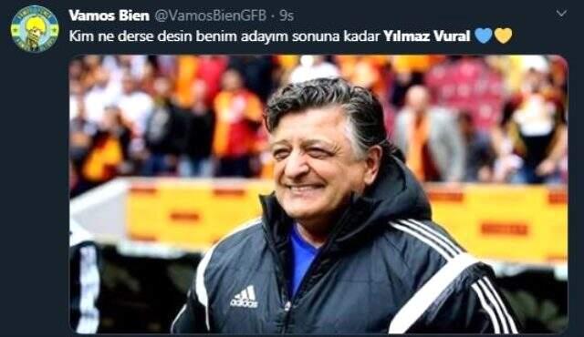 Bazı Fenerbahçe taraftarı, Ersun Yanal sonrası göreve Yılmaz Vural'ın getirilmesini istedi