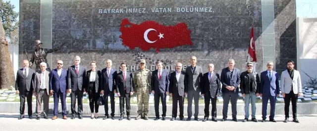 Garnizon Komutanı Polat'a İdlib ziyareti