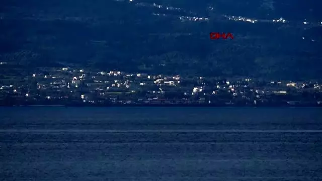 Muğla kos'a gidişleri engellenen göçmenler yunan sahil güvenliği havaya ateş açtı