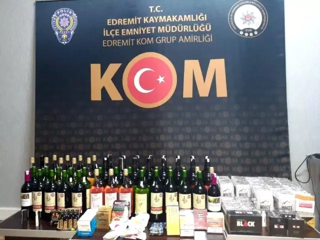 Polis 2.5 milyon TL değerinde kaçak ürün ele geçirdi