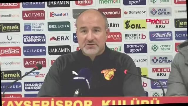 Spor hes kablo kayserispor - göztepe maçının ardından Spor hes kablo kayserispor - göztepe maçının ardından