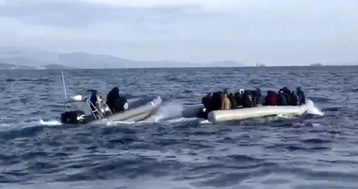 Türk Sahil Güvenlik ekipleri, Yunan güvenlik görevlilerinin ölüme terk ettiği göçmenlere yardım eli uzattı