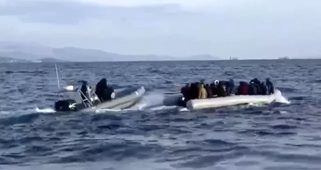 Türk Sahil Güvenlik ekipleri, Yunan güvenlik görevlilerinin ölüme terk ettiği göçmenlere yardım eli uzattı