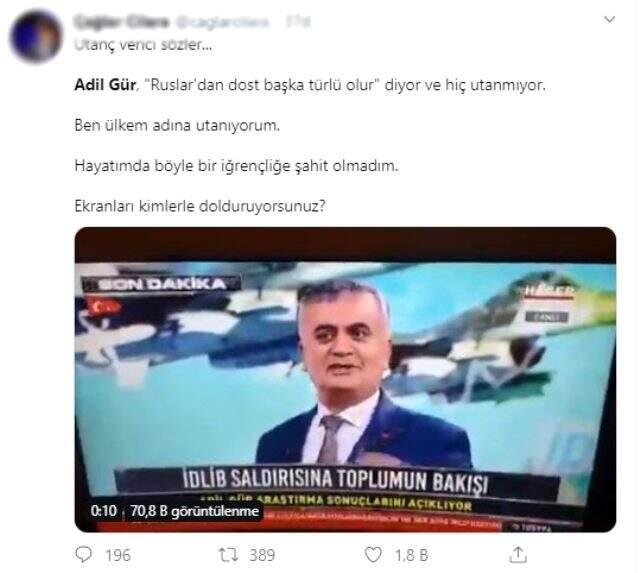 Ünlü anketçi Adil Gür'ün Rus kadınlarıyla ilgili sözleri sosyal medyada gündem oldu
