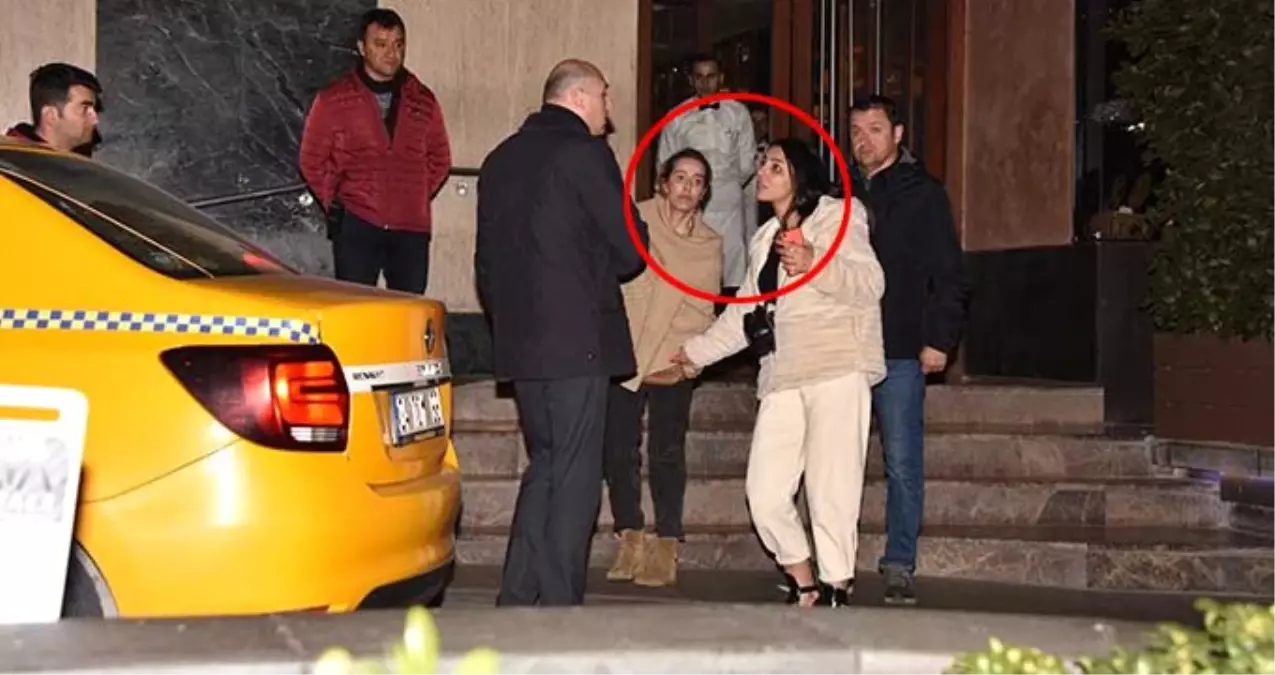 Alkolü fazla kaçıran Helin Avşar ve arkadaşı, basın mensuplarıyla tartıştı