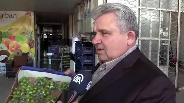 Antalya Toptanci Halinde Yesil Erigin Kilosu 750 Lira Antalya