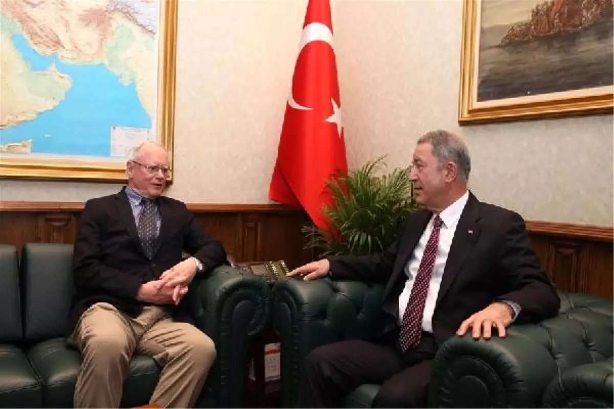 Bakan Akar, ABD Suriye Özel Temsilcisi James Jeffrey ile görüştü