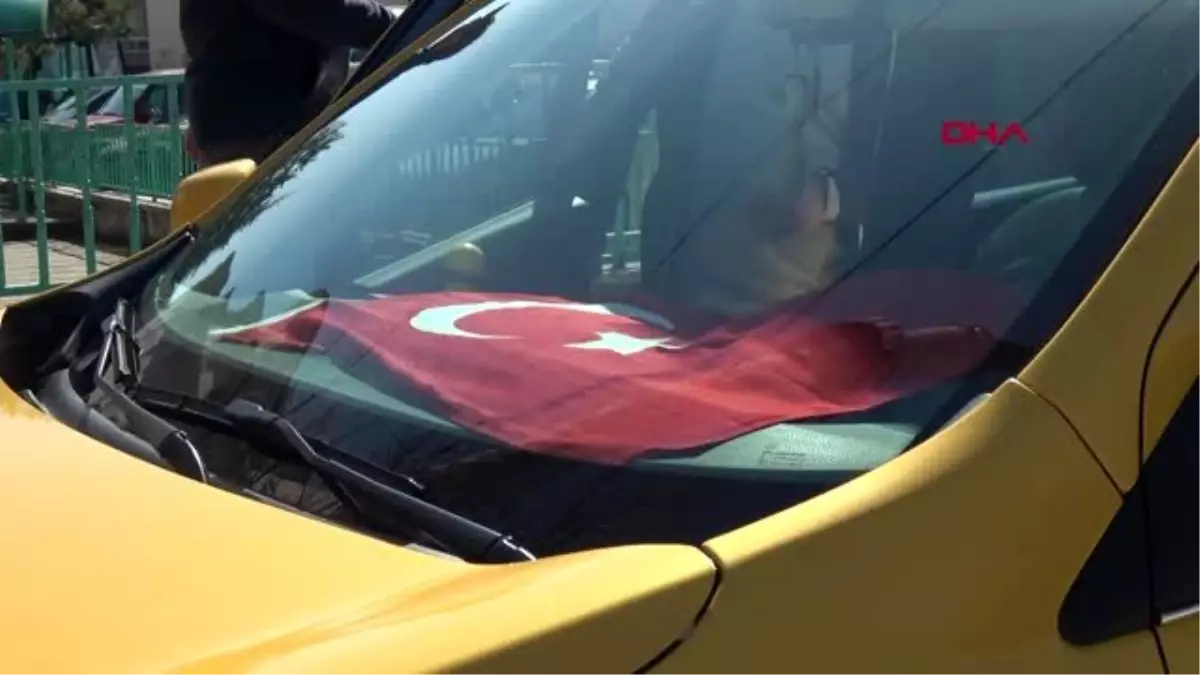 Bolu'da 'mehmetçiğe destek' konvoyu