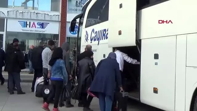 Gaziantep Islahiye Otogarinda Gocmen Yogunlugu Haberler Com Guncel