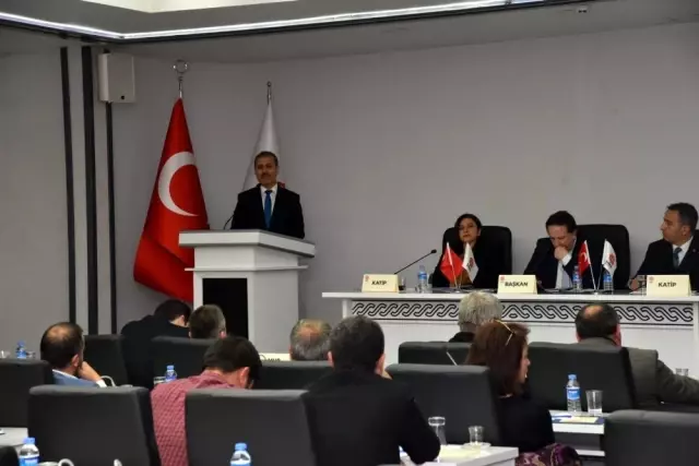 Karesi Belediye Meclisi şehitleri andı Karesi Belediye Meclisi şehitleri andı