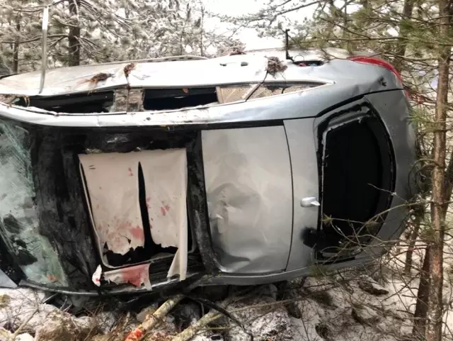 Sinop'ta trafik kazası: 3 yaralı