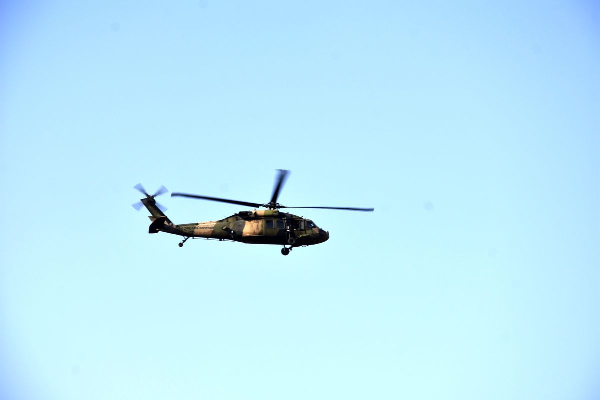 Suriye sınırında helikopter ve ambulans hareketliliği yaşandı