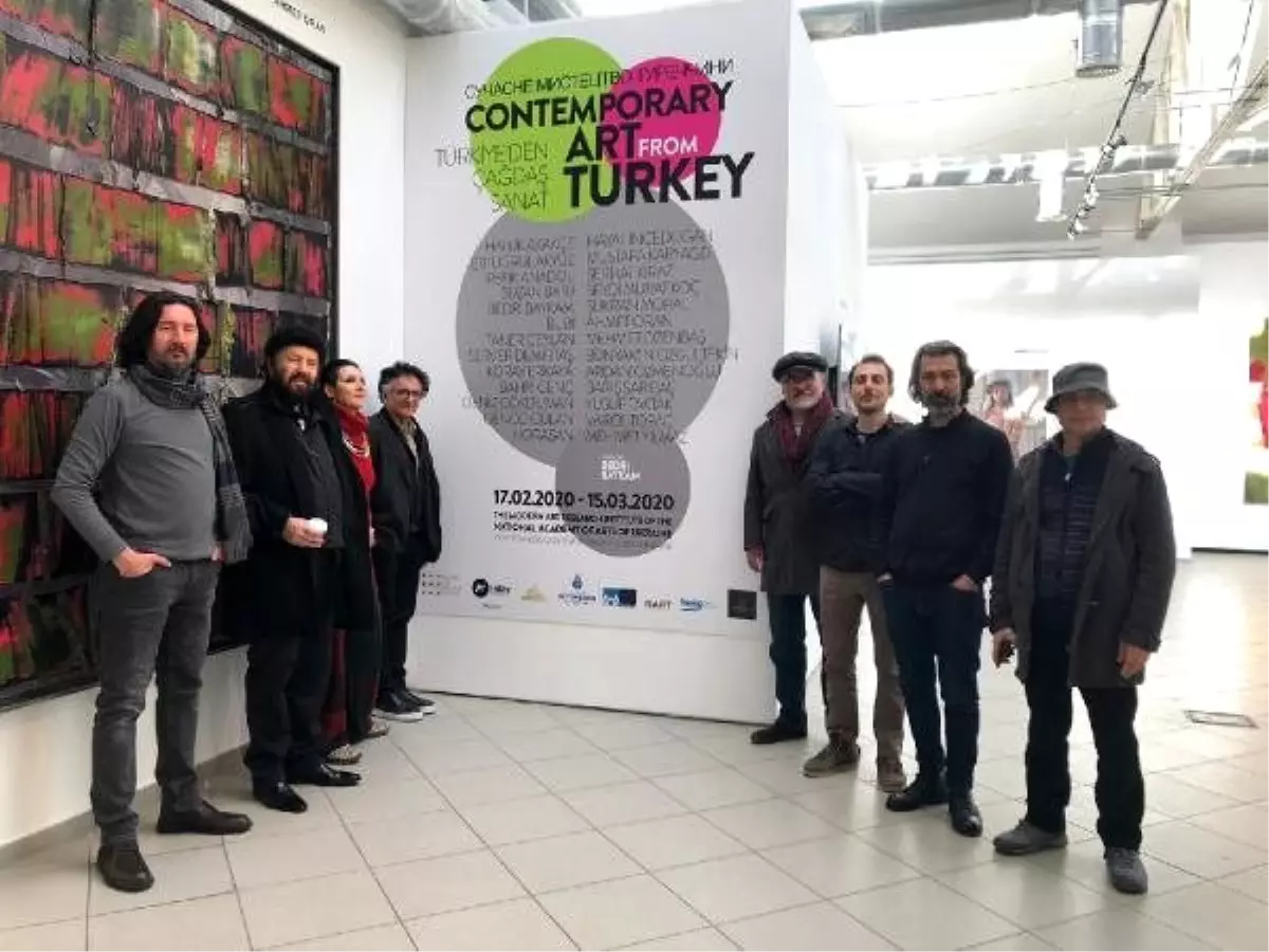 Türk sanatçıların yapıtları Kiev'de büyük ilgi gördü
