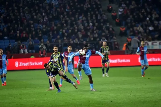 Ziraat Türkiye Kupası: Trabzonspor: 0 - Fenerbahçe: 0 (İlk yarı) Ziraat Türkiye Kupası: Trabzonspor: 0 - Fenerbahçe: 0 (İlk yarı)
