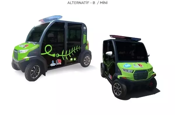 Adalar'da faytonların yerine kullanılacak elektrikli araçlar satın alındı! İşte görüntüleri.