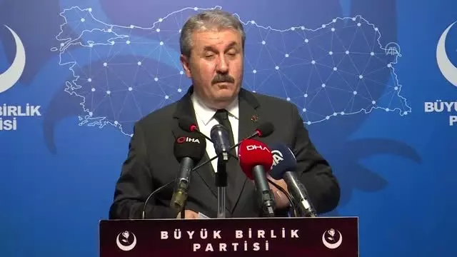 BBP Genel Başkanı Destici gündemi değerlendirdi BBP Genel Başkanı Destici gündemi değerlendirdi