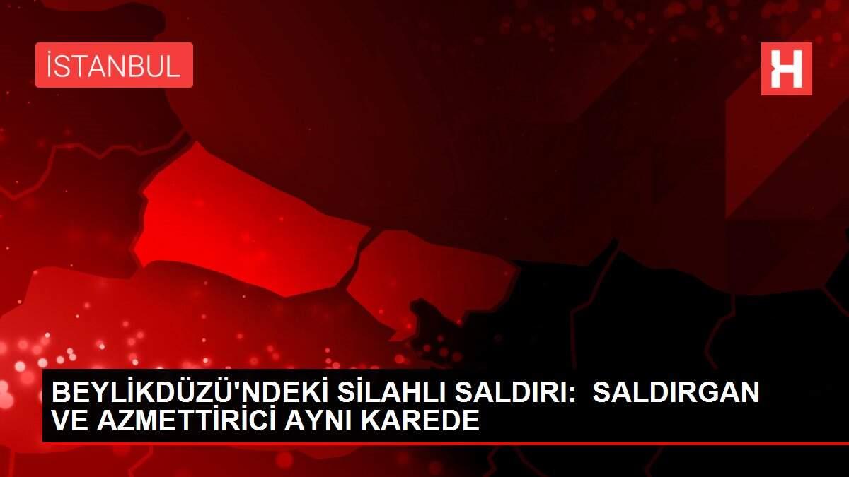 BEYLİKDÜZÜ'NDEKİ SİLAHLI SALDIRI:  SALDIRGAN VE AZMETTİRİCİ AYNI KAREDE