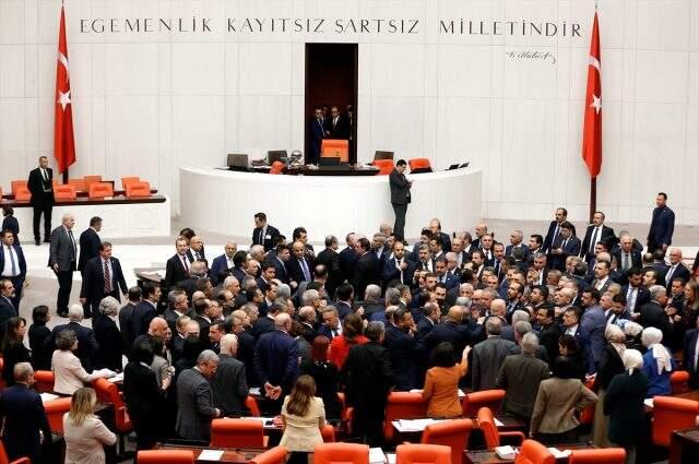 CHP'li Engin Özkoç'un TBMM'deki kavgadan hemen önce yaptığı konuşmanın görüntüleri ortaya çıktı