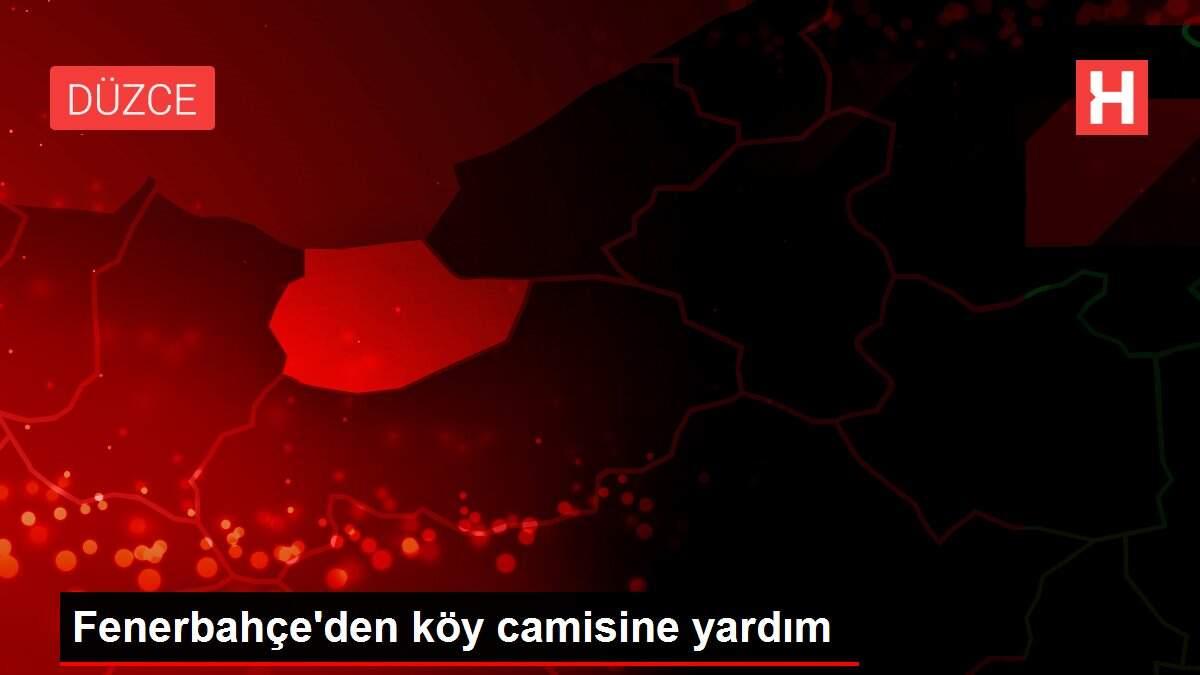 Fenerbahçe'den köy camisine yardım