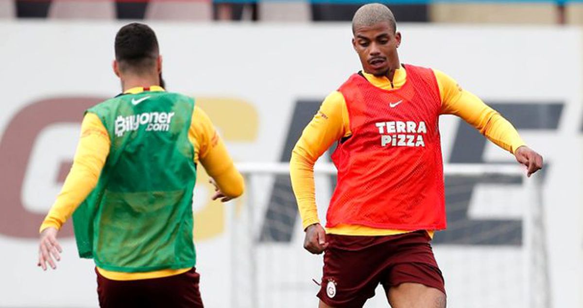 Galatasaray'da Lemina, sakatlığını atlatıp takımla çalıştı