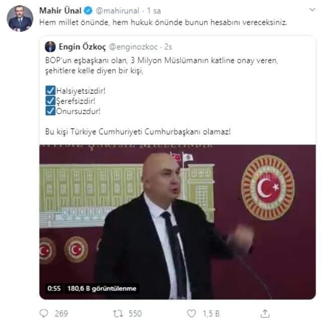 Meclis'teki kavga sonrası AK Parti'den ilk açıklama: CHP Grup Başkanvekili açık bir ihanet içerisindedir