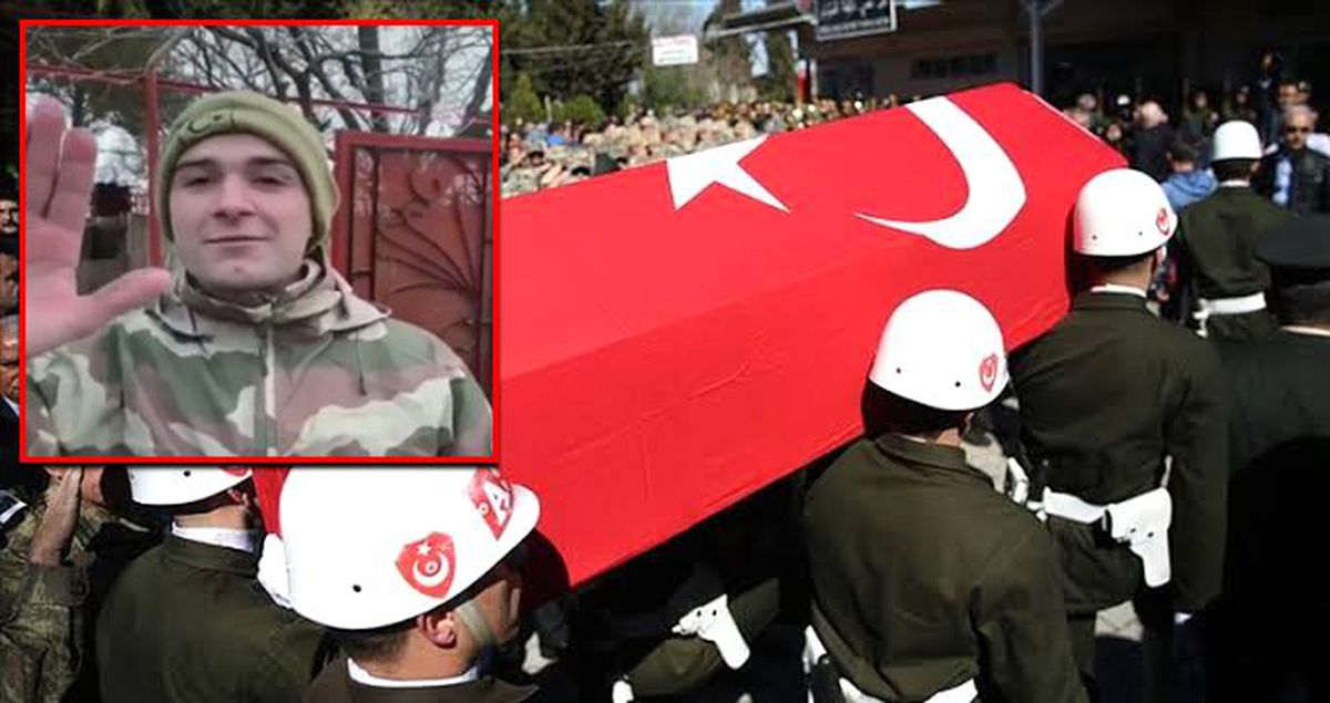 Şehitlerimizin İdlib'e gitmeden önce, birbirlerinden helallik istedikleri bir video ortaya çıktı