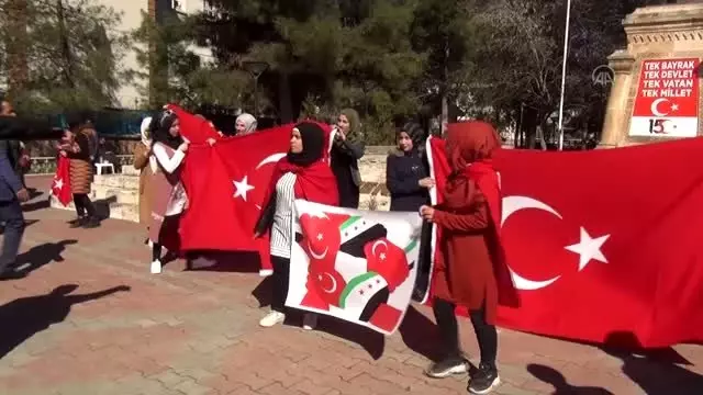 Suriyelilerden Bahar Kalkanı Harekatı'na destek Suriyelilerden Bahar Kalkanı Harekatı'na destek