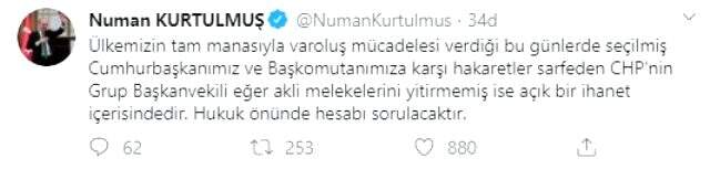 TBMM Başkanı Mustafa Şentop: Seviyesizce hakaretler ifade özgürlüğü değildir
