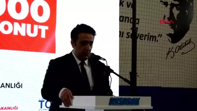 Aksaray toki çekilişiyle ilk defa ev sahibi oldular