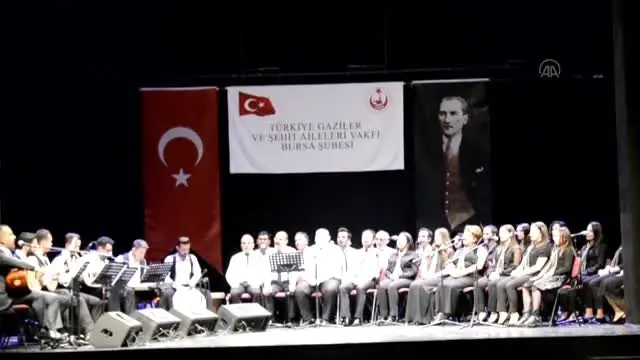 Bursa'da 'Mehmet'in Türküsü' konseri düzenlendi Bursa'da 'Mehmet'in Türküsü' konseri düzenlendi
