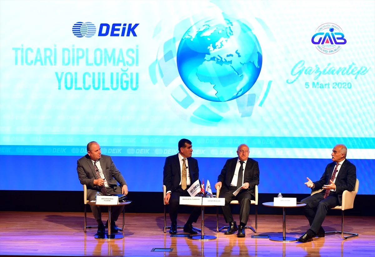 DEİK ile Ticari Diplomasi Yolculuğu' buluşmaları Gaziantep'te  gerçekleştirildi - Ekonomi Haberleri