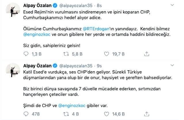 Alpay Özalan'ın Meclis'teki ilk sözleri akıllara gelince, Özkoç'u yumrukladığı iddiası ortaya atıldı.