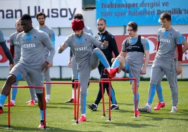 Trabzonspor, Gaziantep FK maçı hazırlıklarını sürdürdü