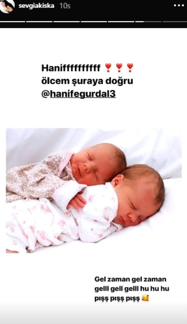 3 ay önce evlenen Hanife Gürdal, hamile mi?