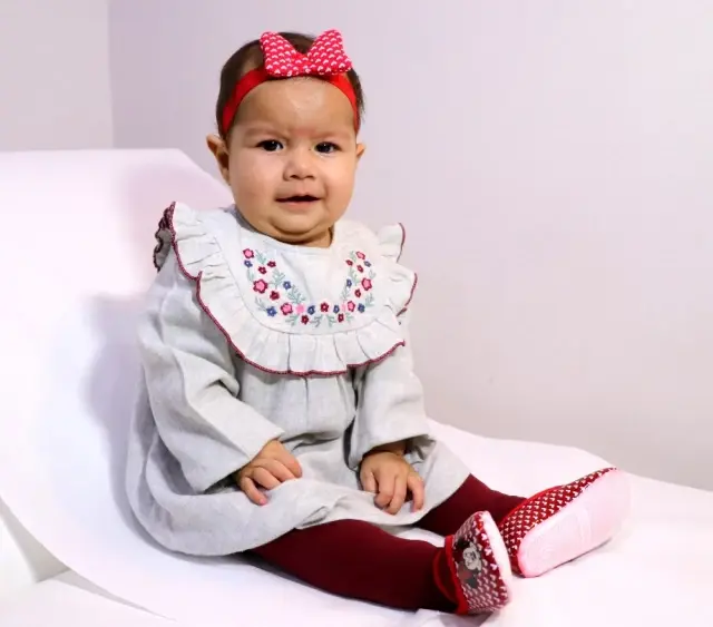 9 aylık Eflin, ilki 5 günlükken olmak üzere 2 kalp ameliyatıyla hayata tutundu