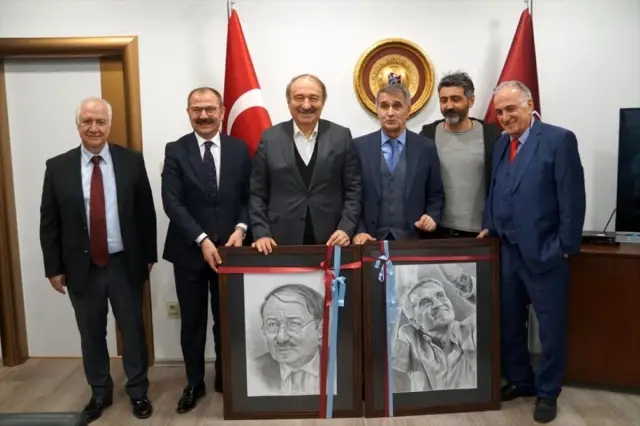 A Milli Takım Teknik Direktörü Şenol Güneş'ten Trabzonspor'a ziyaret A Milli Takım Teknik Direktörü Şenol Güneş'ten Trabzonspor'a ziyaret
