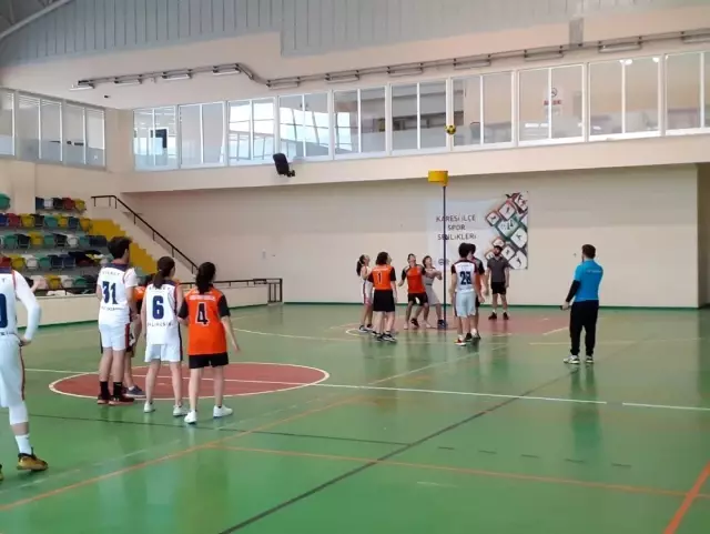 Balıkesir'de Korfbol müsabakalarına büyük ilgi