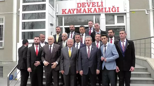 BBP Genel Başkanı Destici'den Develi'ye ziyaret BBP Genel Başkanı Destici'den Develi'ye ziyaret