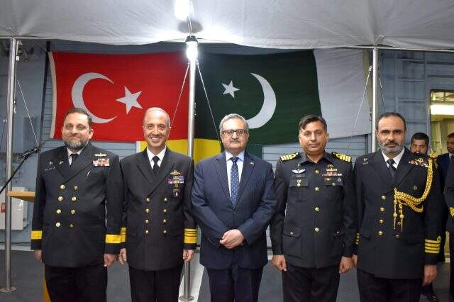 Pakistan-Türkiye kardeşlik bağları Pakistan donanması gemisinin Türkiye ziyareti sırasında yeniden teyit edildi