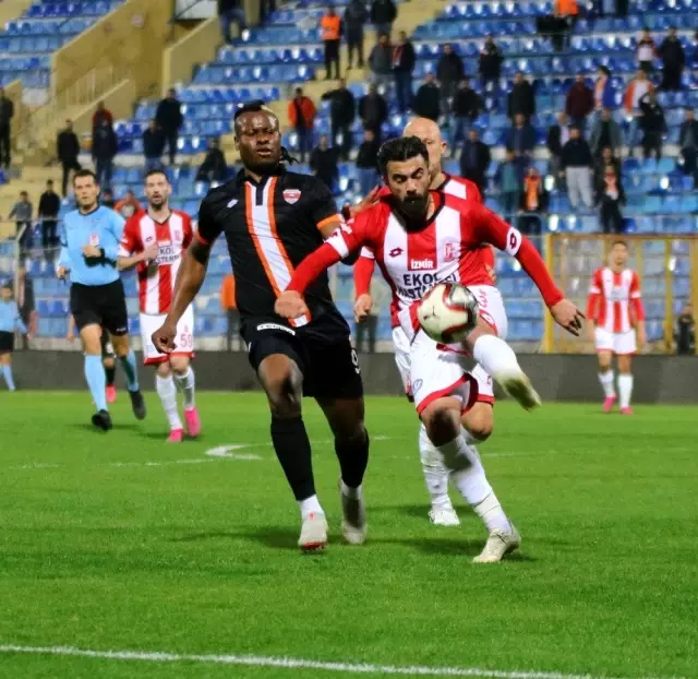 TFF 1. Lig: Adanaspor: 1 - EH Balıkesirspor: 1 TFF 1. Lig: Adanaspor: 1 - EH Balıkesirspor: 1